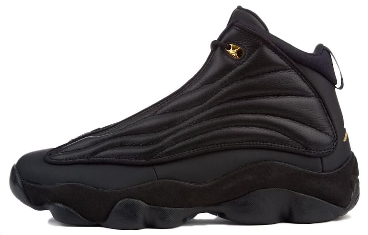 

Jordan Pro Strong Black Metallic Gold
