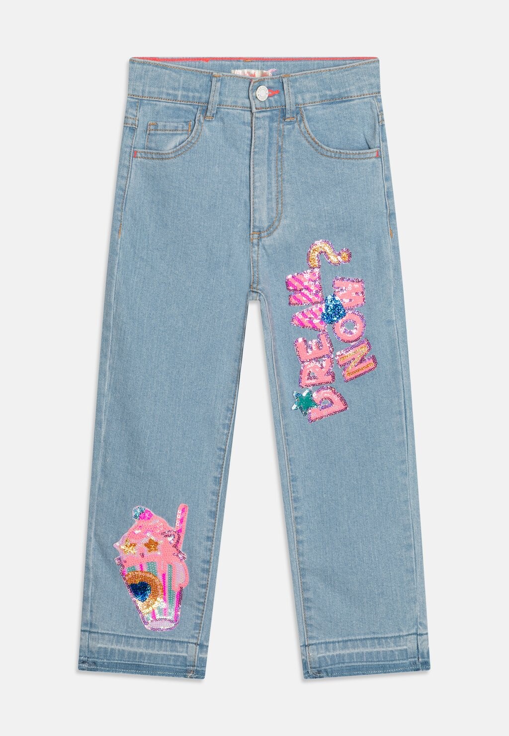 

Джинсы-сигареты Trousers Billieblush, цвет double stone