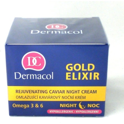 Gold Elixir Омолаживающий ночной крем с икрой, Dermacol