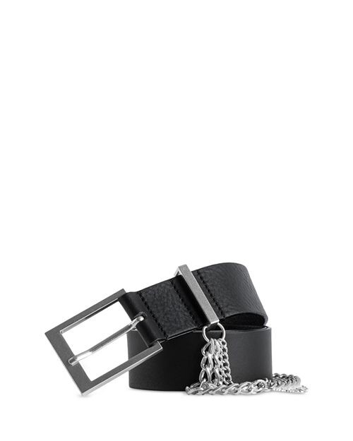 

Ремень с акцентом на цепочку Rock Zadig & Voltaire, цвет Black
