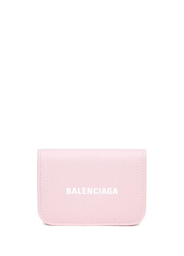 

Женский кожаный кошелек с логотипом powder Balenciaga