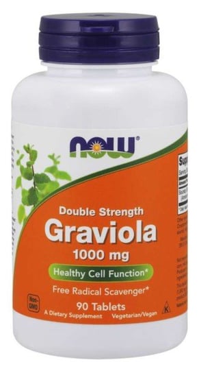 Now Foods, Гравиола 1000 мг 90 т укрепляет организм