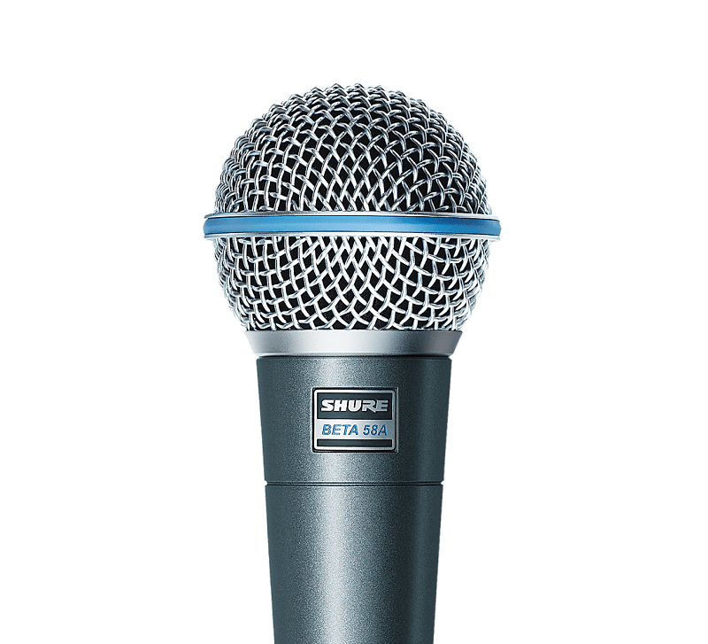 Динамический вокальный микрофон Shure BETA 58A Handheld Supercardioid Dynamic Microphone микрофон shure beta 58a динамический суперкардиоидный вокальный 1840517