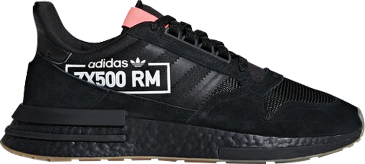 Кроссовки Adidas ZX 500 RM 'Alphatype', черный кроссовки adidas zx 500 rm sand brown коричневый