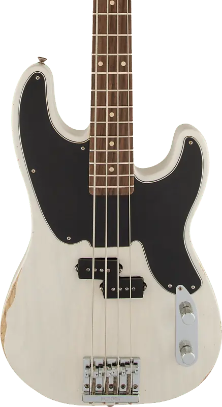 

Fender Mike Dirnt Road Worn Precision Bass Накладка на гриф из палисандра Бело-русый с футляром