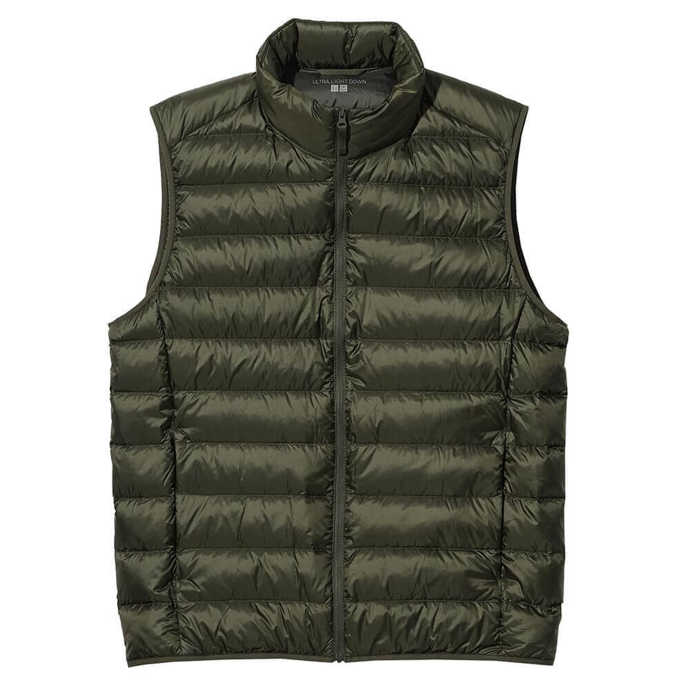 

Утепленный жилет Uniqlo Ultra Light Down, оливковый (Размер XL)