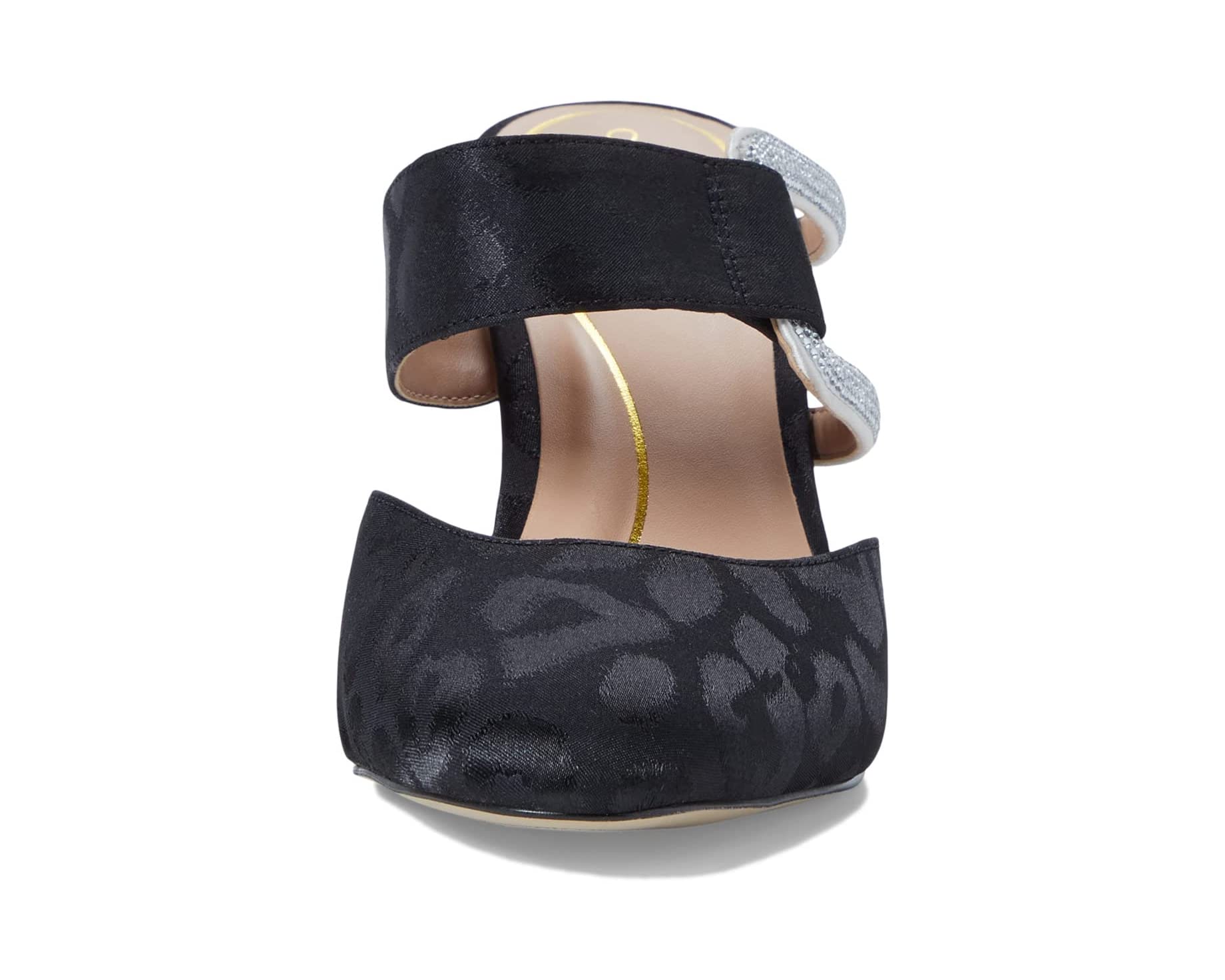 Туфли на каблуках Gabbie Jewel Mule 80 mm Cole Haan, черный женские спортивные туфли комбинированные белого и синего цвета с кружевной застежкой cole haan белый