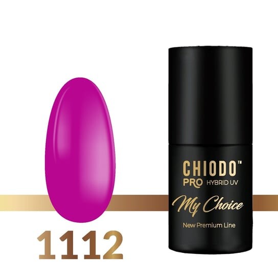 

Гибридный лак для ногтей, 1112 Pink Lady, 7 мл ChiodoPRO, My Choice, CHIODO PRO