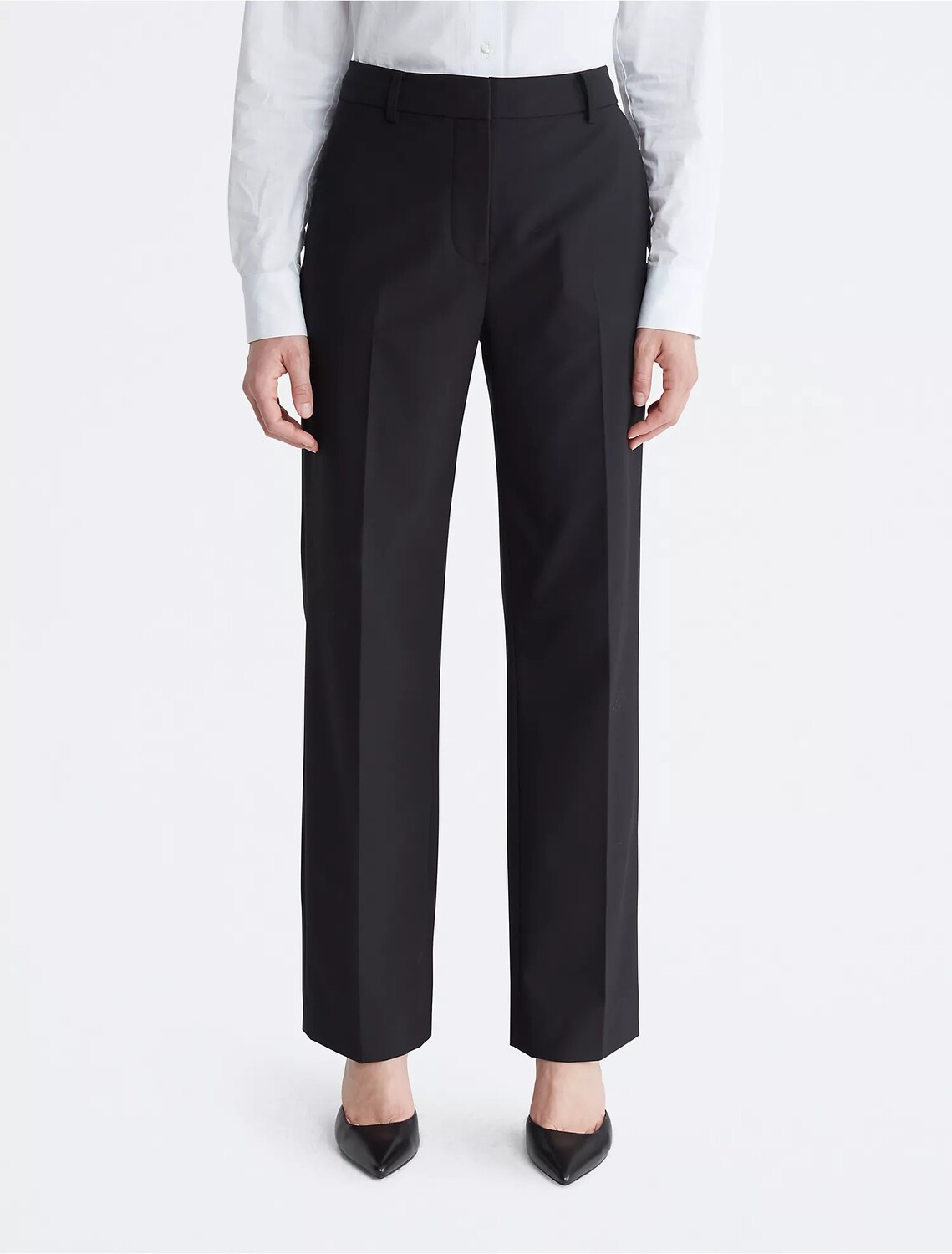 

Брюки Calvin Klein Refined Stretch Tailored, черный