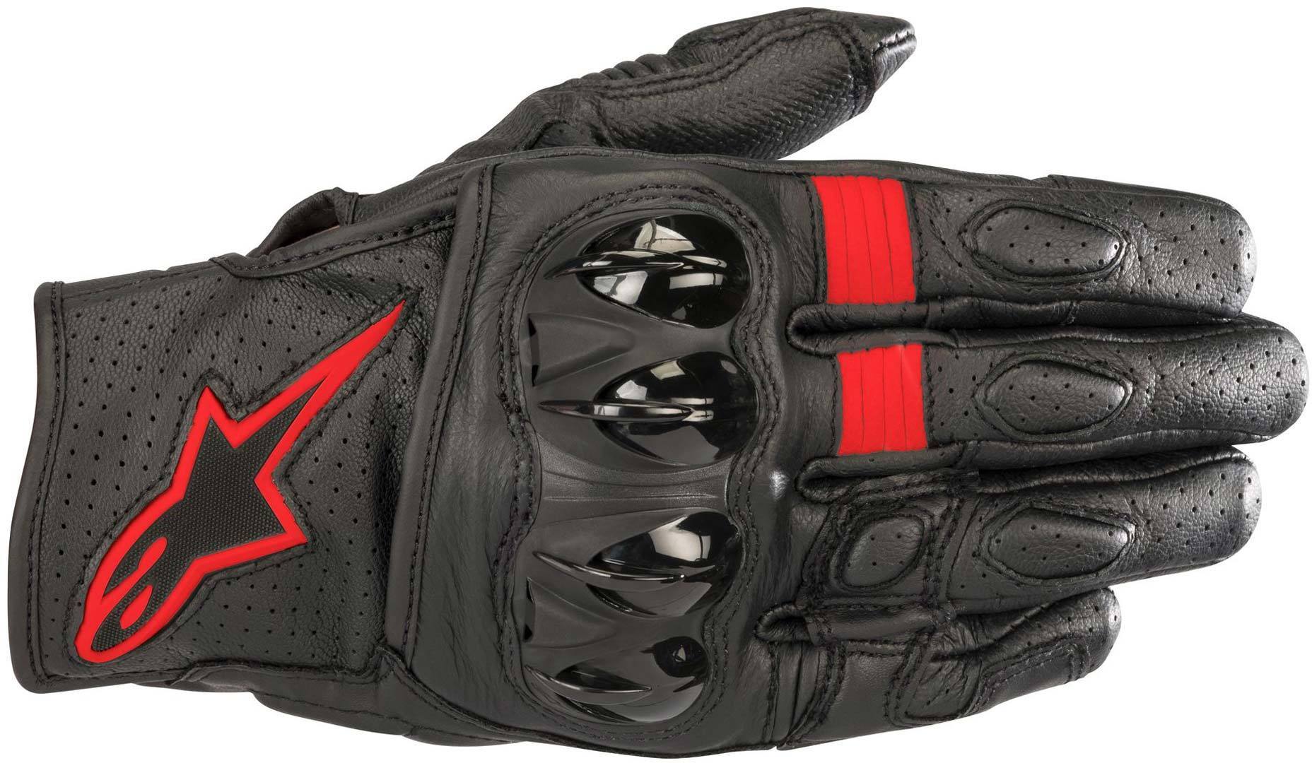 Перчатки Alpinestars Celer V2, черно-красные красные перчатки