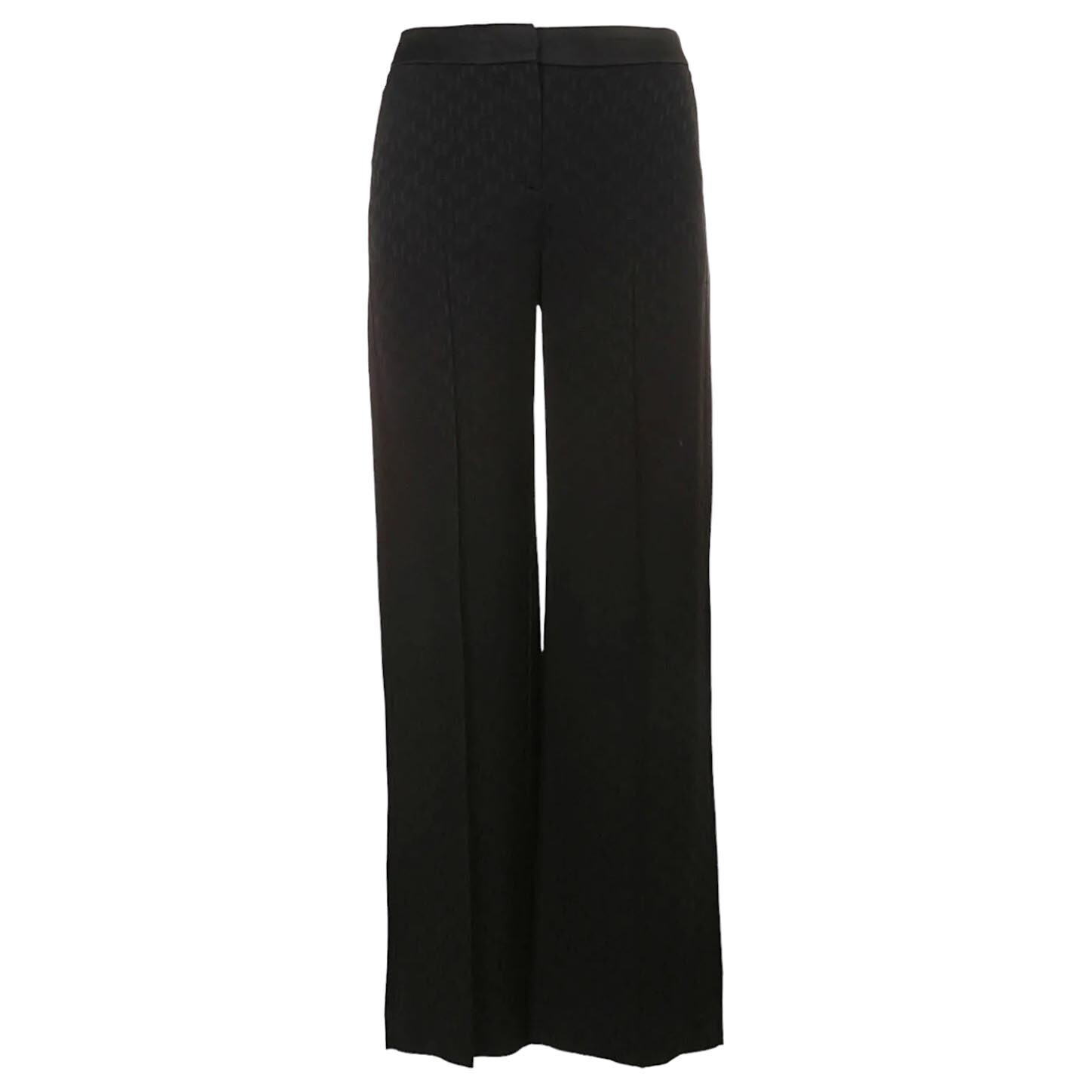 

Брюки Karl Lagerfeld Satin Monogram, черный