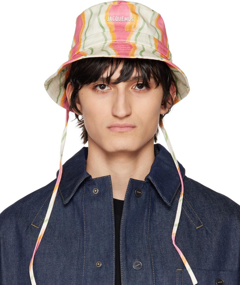 

Разноцветная пляжная шляпа 'Le Bob Gadjo' Jacquemus