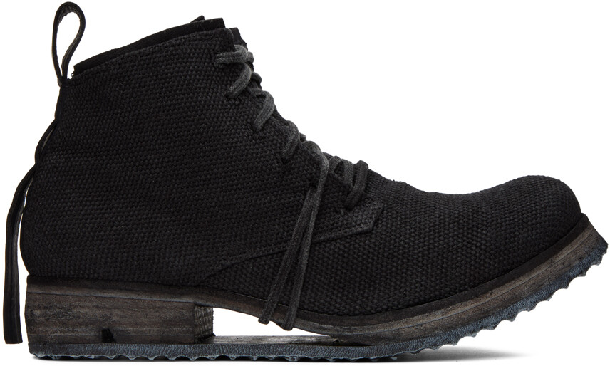 

Черные ботинки Boot 4 Boris Bidjan Saberi, Черный