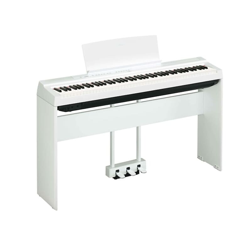 

Yamaha P-125A 88-клавишное цифровое взвешенное пианино — белое P-125A 88-Key Weighted Action Digital Piano - White