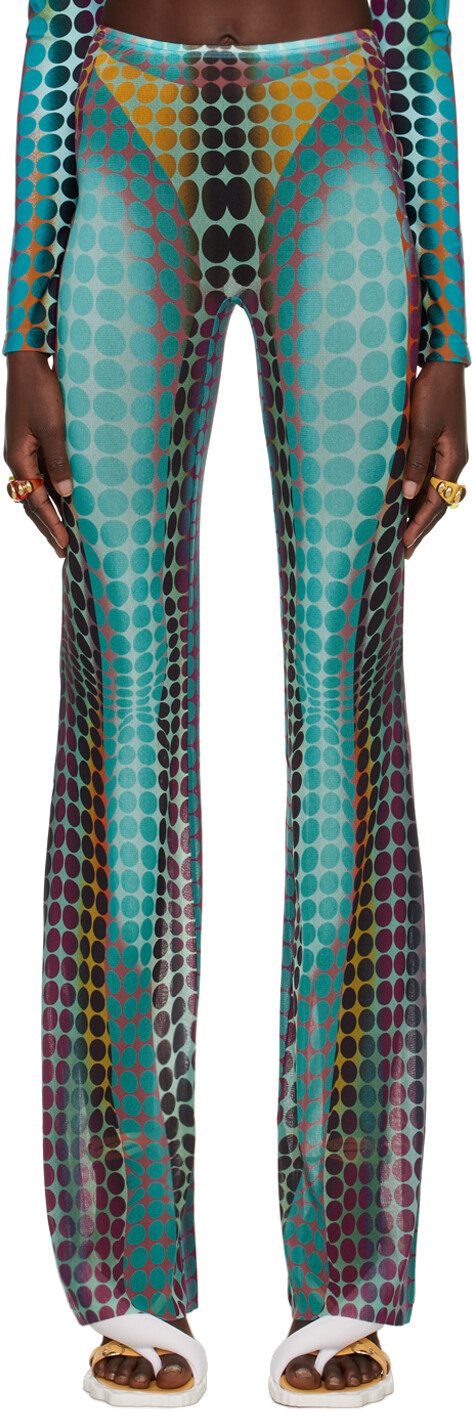 

Брюки Blue Dots Lounge Jean Paul Gaultier, Белый