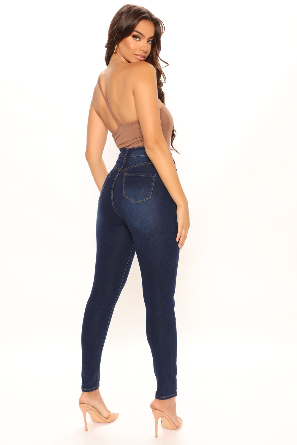 

Джинсы Fashion Nova BOE3T, синий