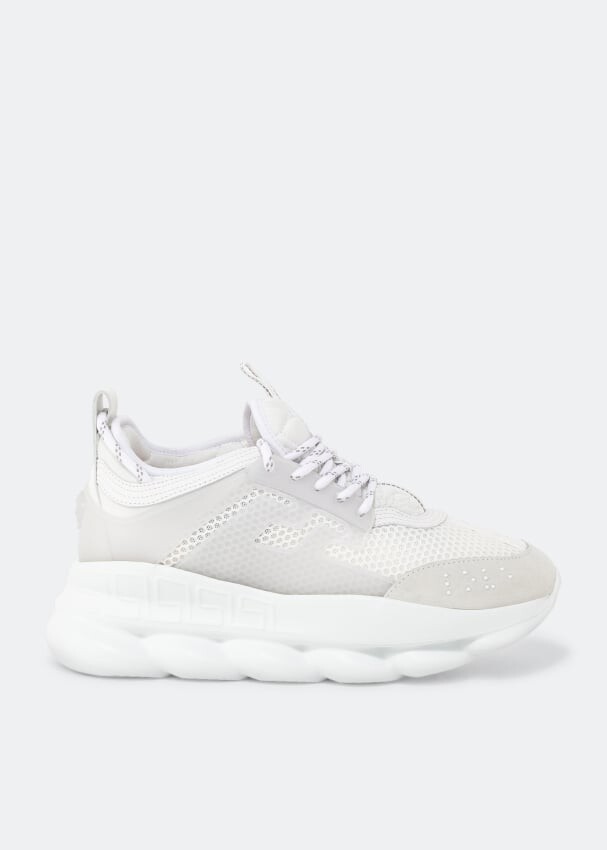 

Кроссовки VERSACE Chain Reaction sneakers, белый