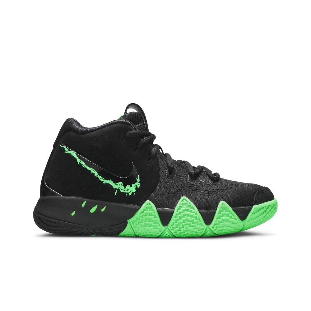 

Кроссовки Nike Kyrie 4 GS 'Black', черный/зеленый