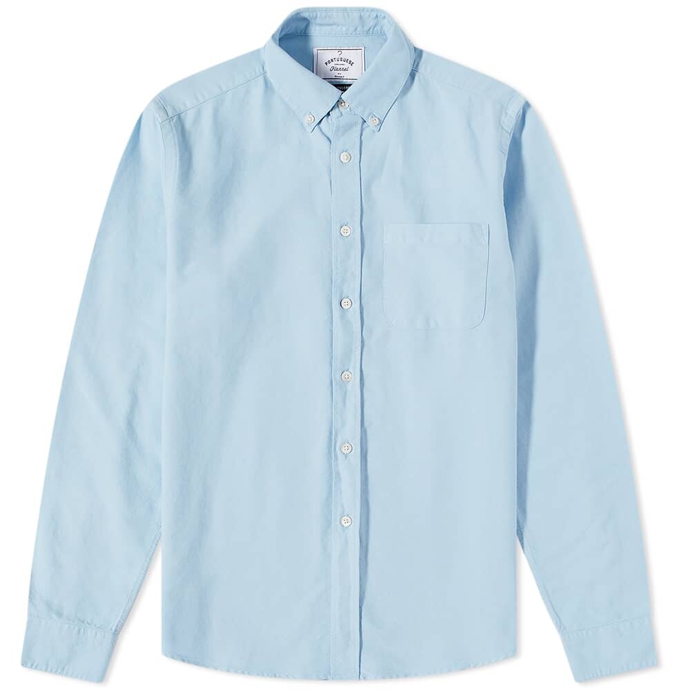 

Оксфордская рубашка на пуговицах Belavista Portuguese Flannel