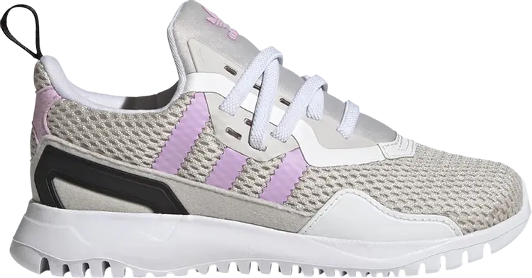 

Кроссовки Adidas Originals Flex Big Kid 'Grey Bliss Lilac', серый