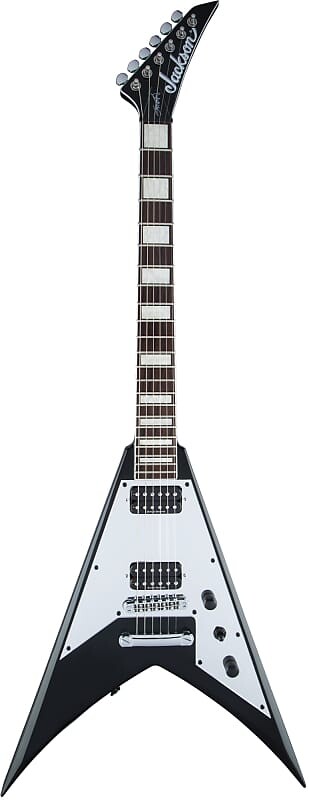 

Jackson X Series Signature Scott Ian King V KVXT, глянцевый черный с зеркальной накладкой