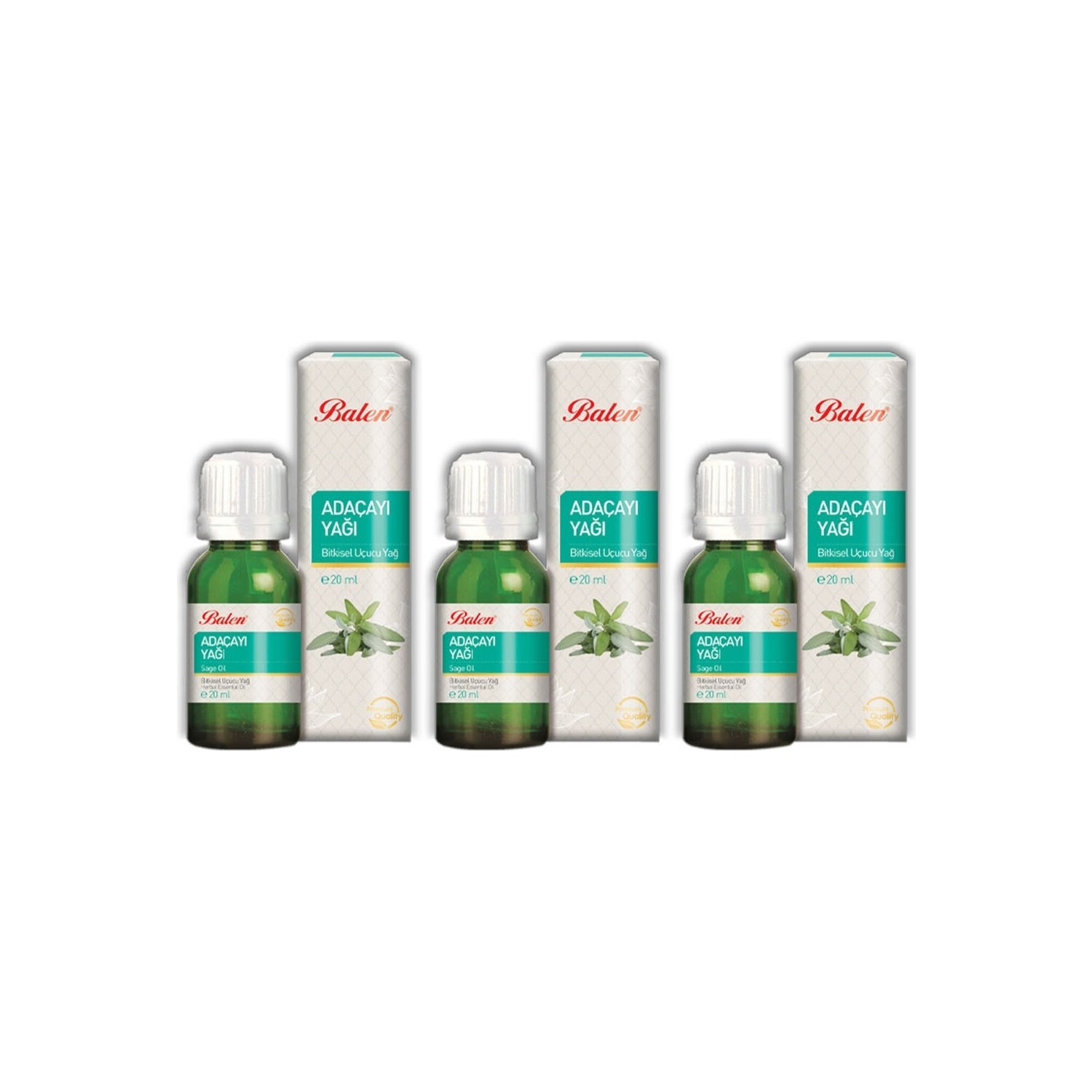 

Balen Bitter Apple Pure Distillation 3 Pieces Sage Oil 20 мл