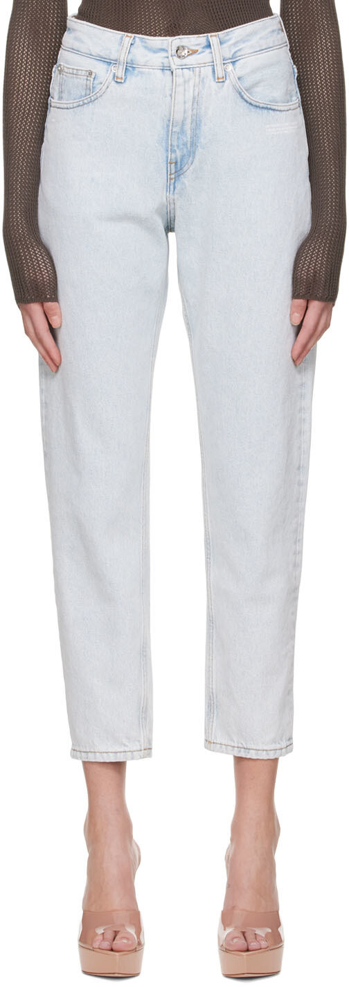 

Синие корпоративные джинсы Off-White