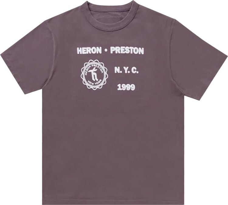 

Футболка Heron Preston Medieval Heron Tee 'Grey/White', серый