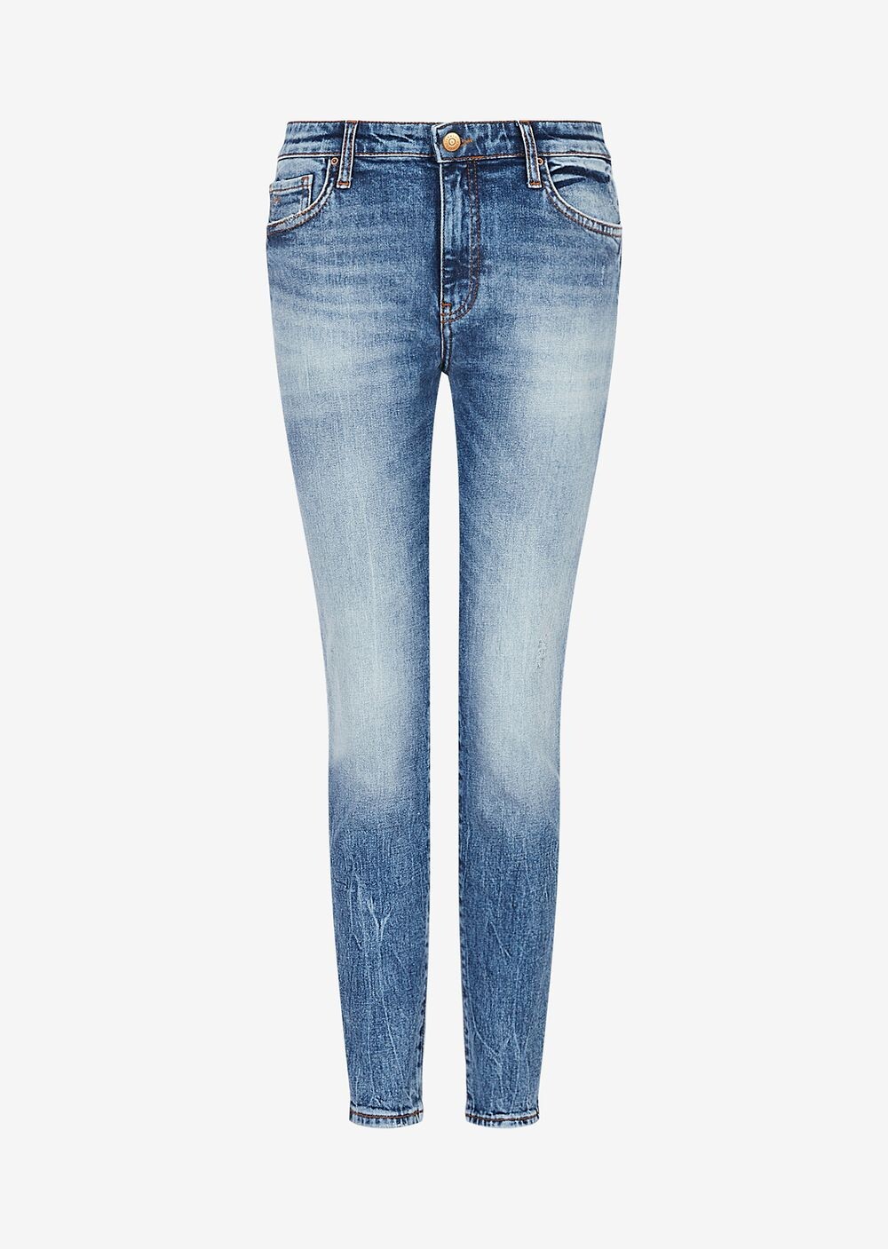 

Супер узкие джинсы Armani Exchange, синий