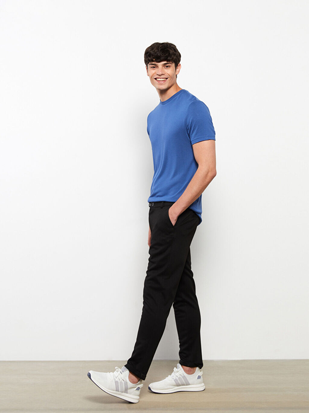 

Мужские брюки Slim Fit LCW Casual, Черный