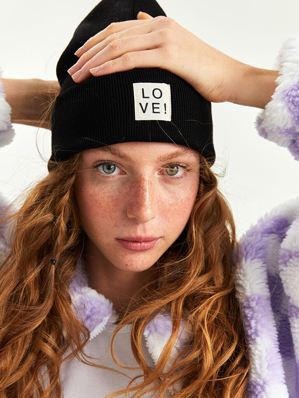 

Tag Detailed Women's Knitwear Beanie LCW Accessories