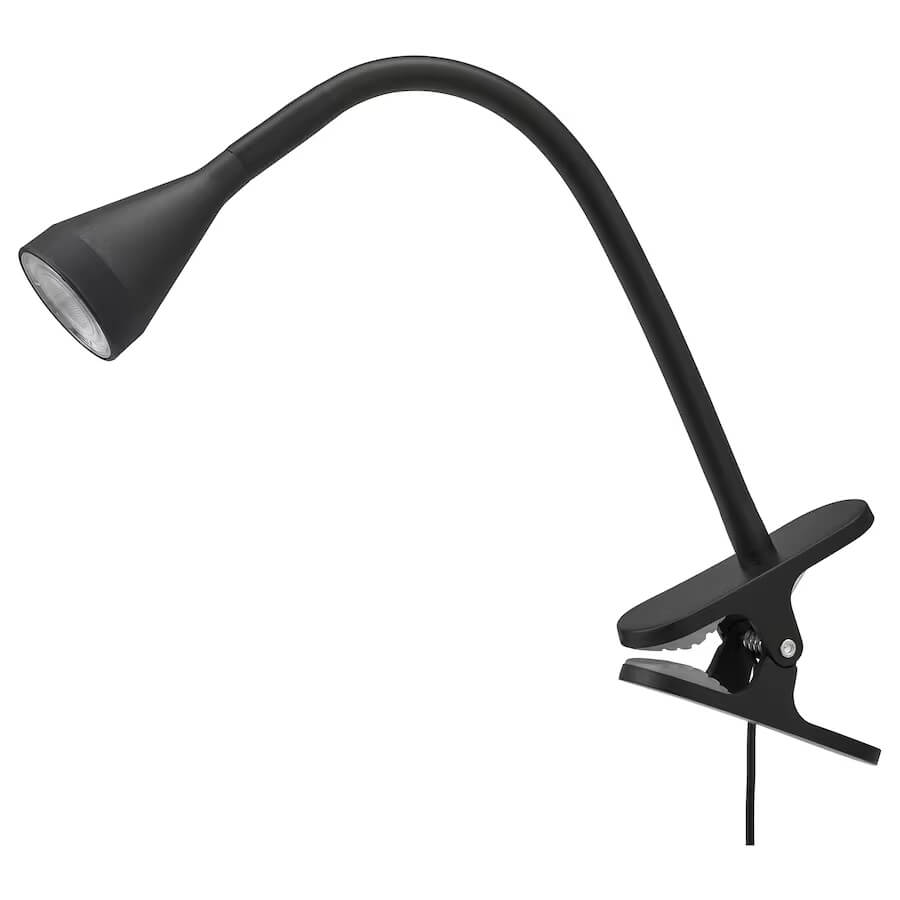Рабочая лампа Ikea Navlinge Led Spotlight, черный