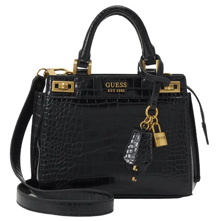

Сумка сэтчел Guess Katy Mini, черный