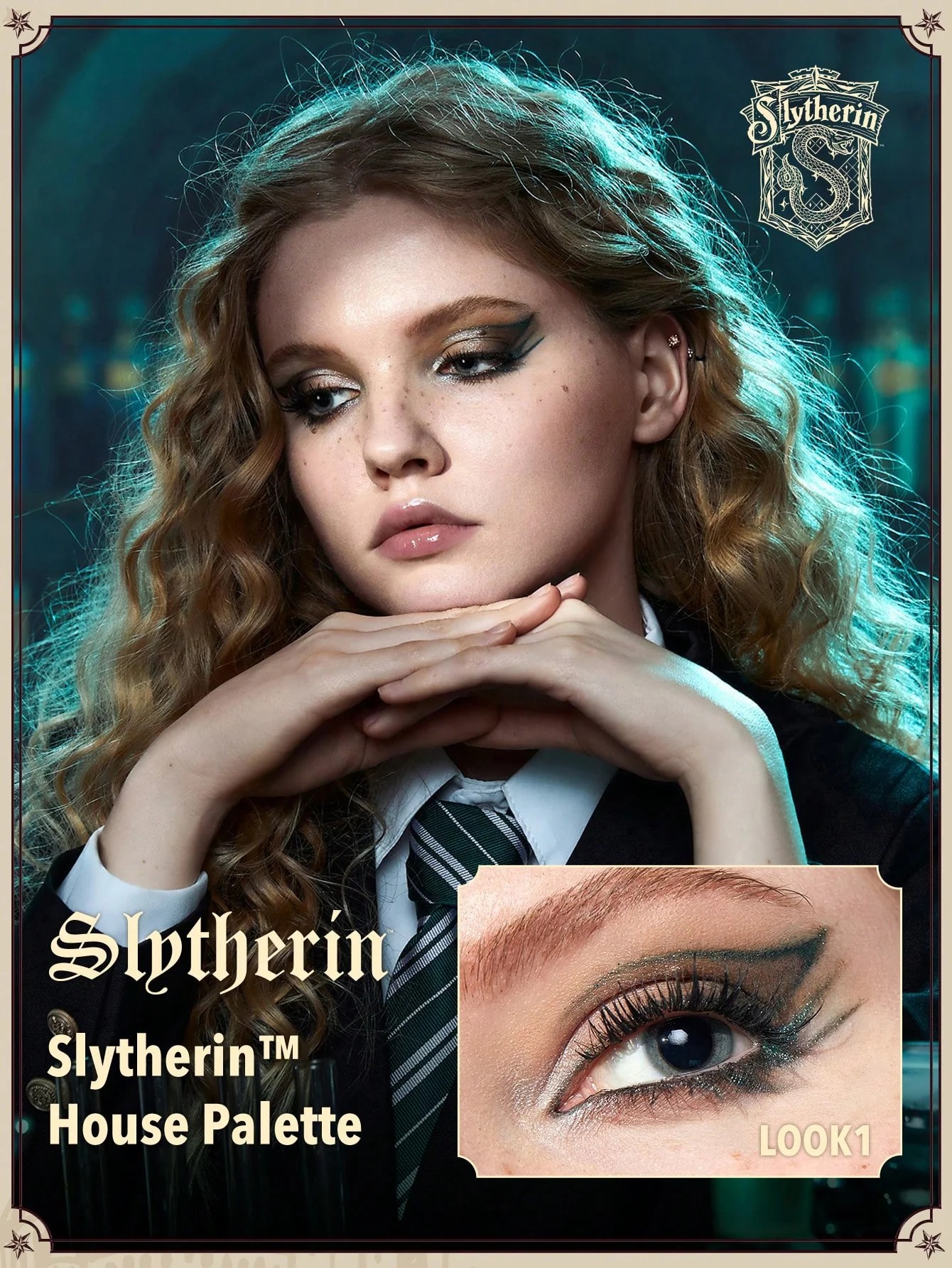 Палитра теней Sheglam x Harry Potter - Slytherin House