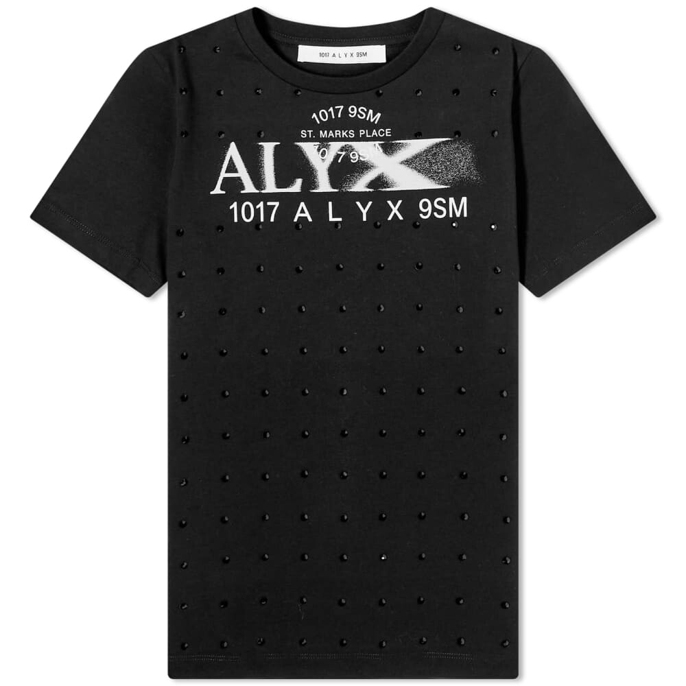 

Футболка 1017 ALYX 9SM Fitted Logo Tee, Черный