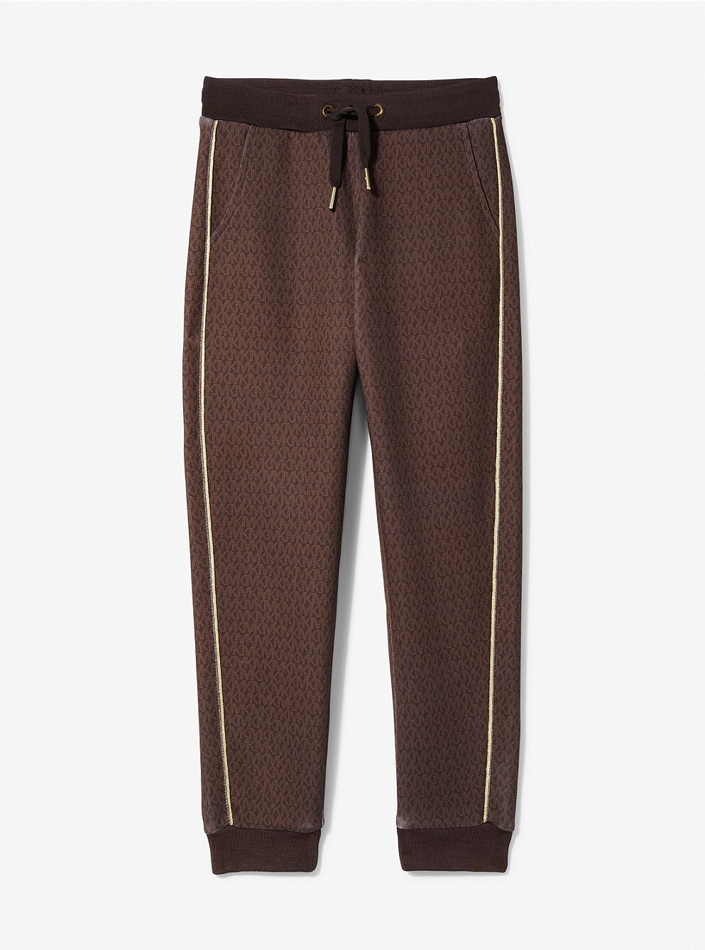 

Брюки джоггеры Michael Kors Kids Logo Stretch Viscose, коричневый