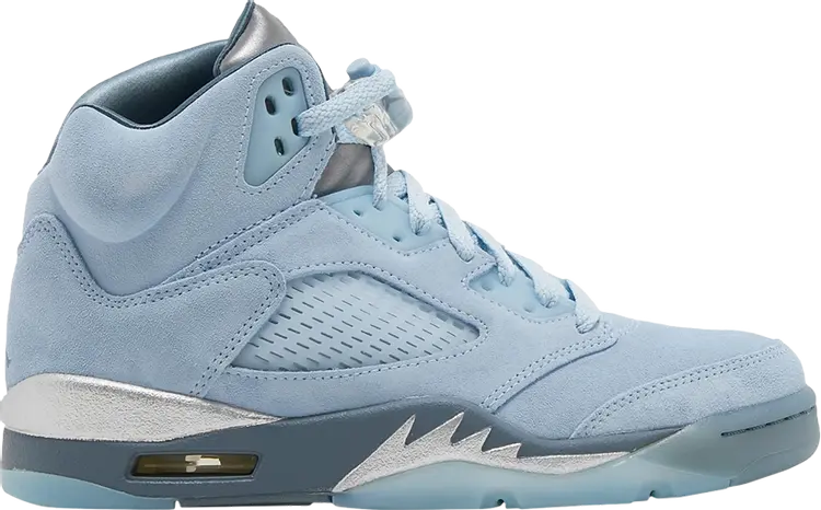 

Кроссовки Wmns Air Jordan 5 Retro Blue Bird Sample, синий