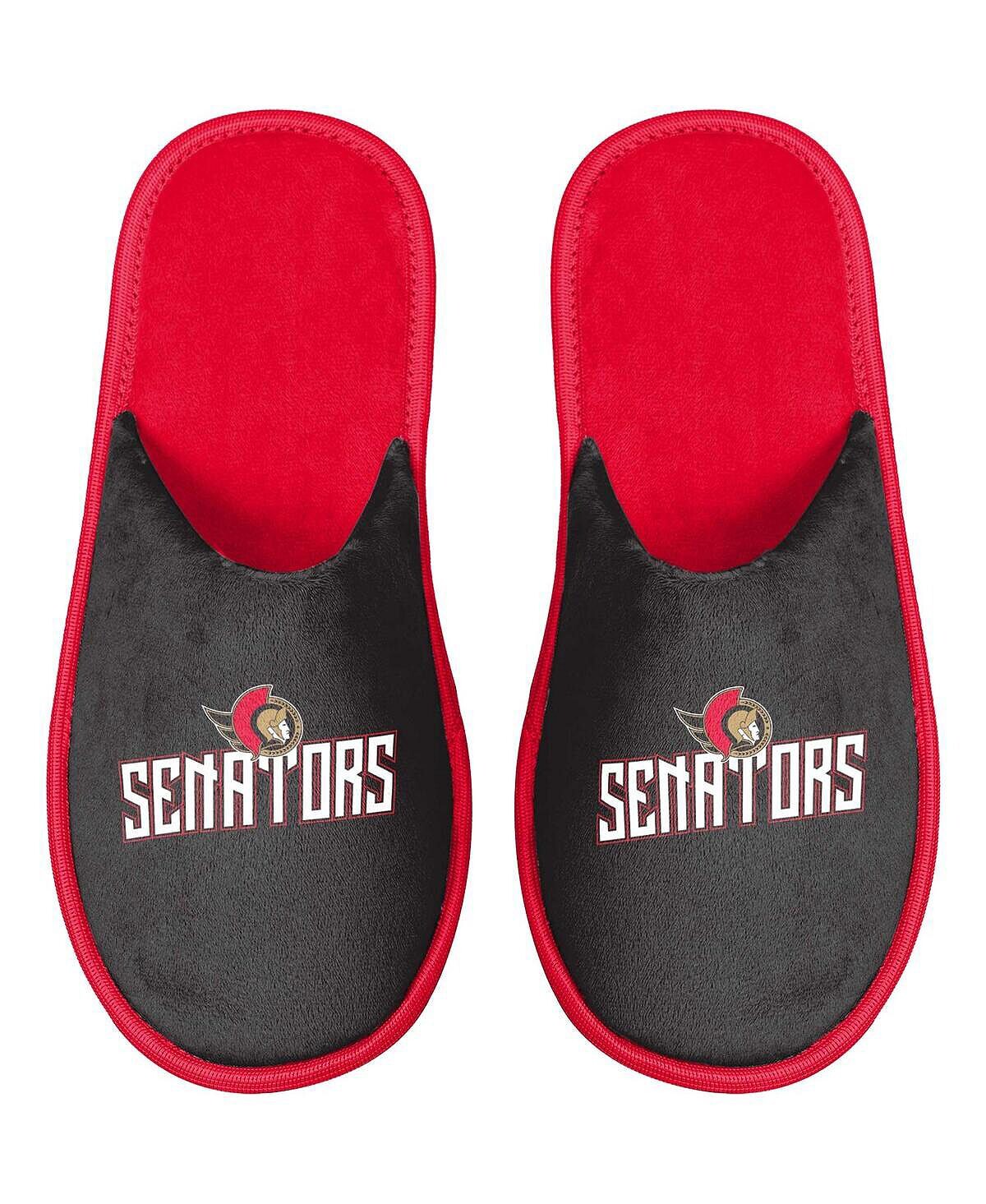 

Мужские тапочки ottawa senators scuff slide FOCO, черный