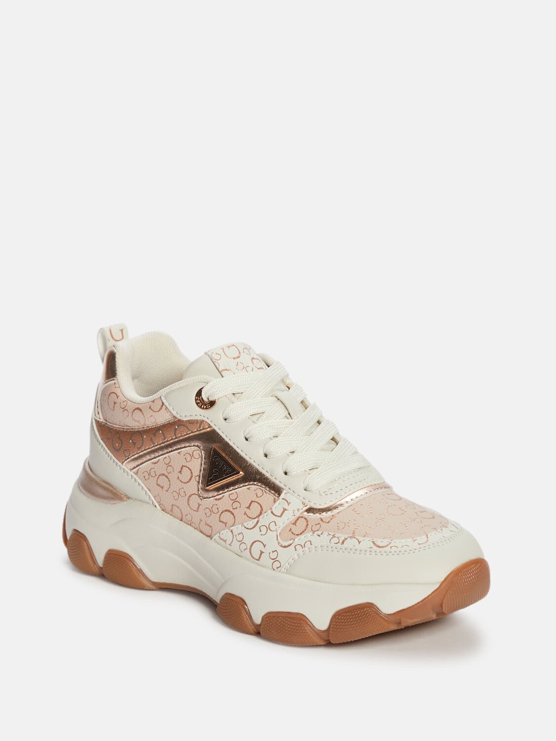 

Кроссовки с логотипом Aydens Guess Factory, цвет Pink Logo