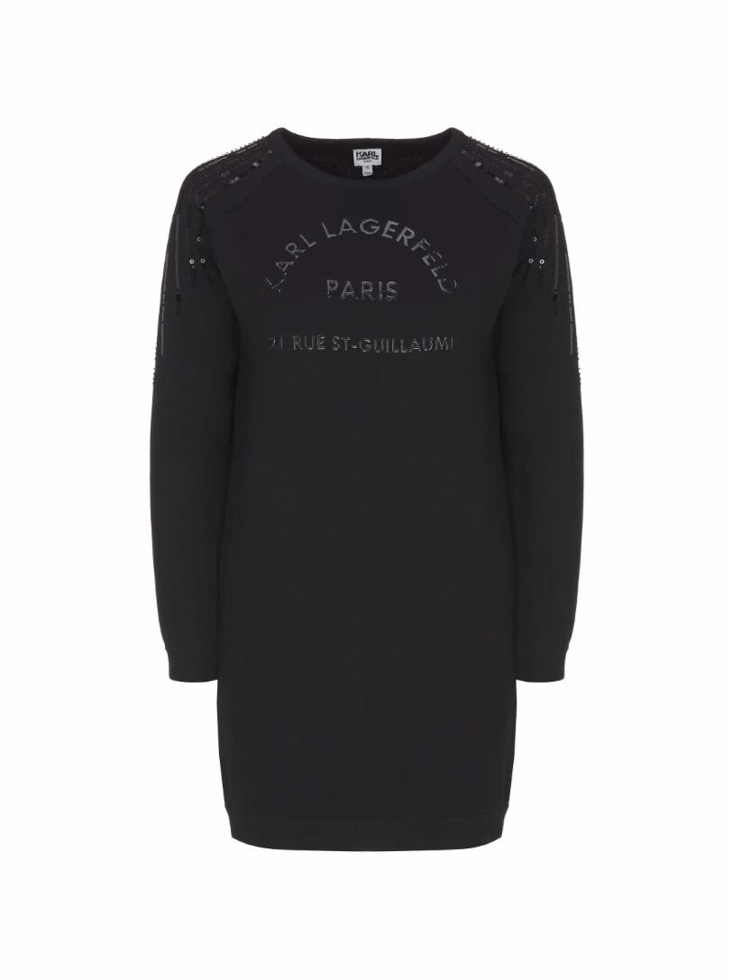 

Повседневное платье с длинными рукавами Karl Lagerfeld