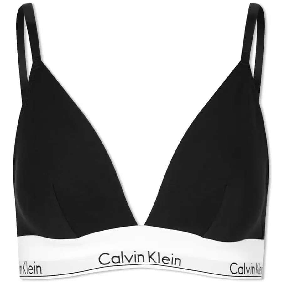 

Бралетт Calvin Klein Unlined Triangle, черный