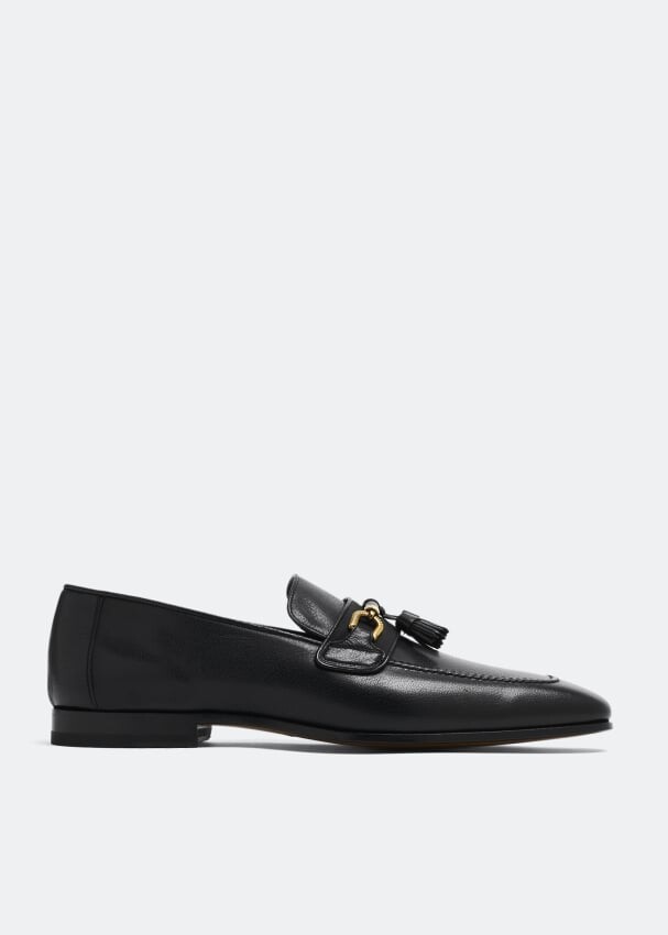 

Лоферы TOM FORD Jack tassel loafers, черный