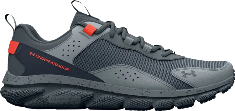 

Кроссовки Under Armour Charged Verssert Speckle Gravel Red, серый