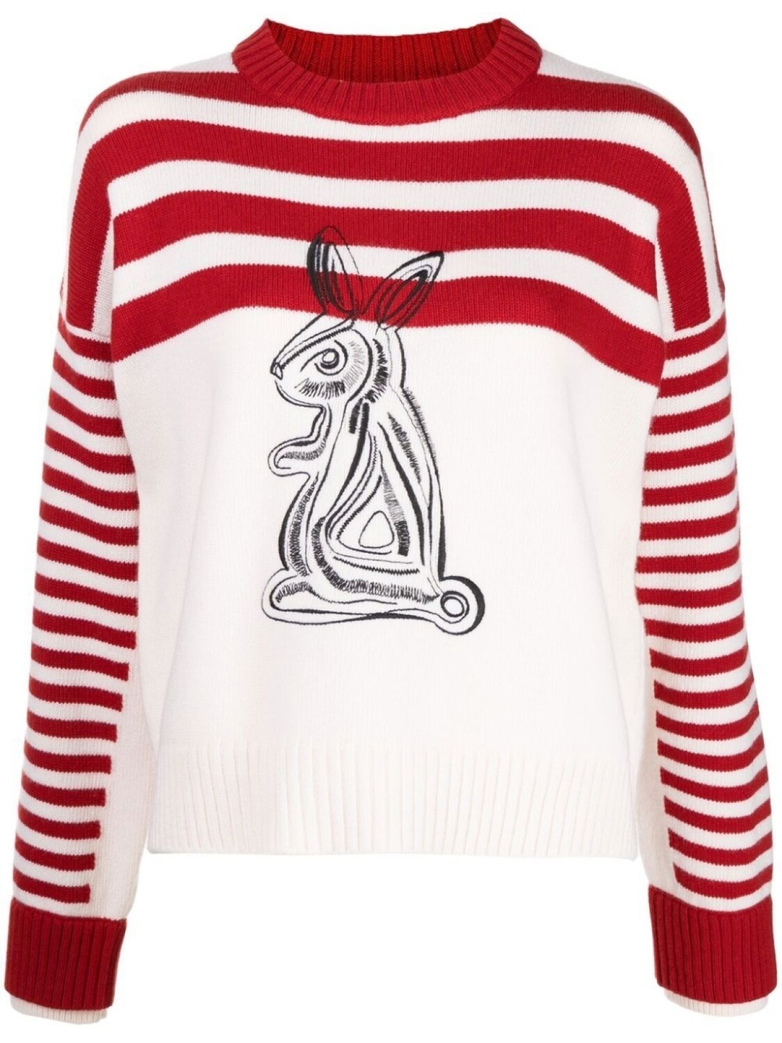

Ports 1961 джемпер в полоску, белый