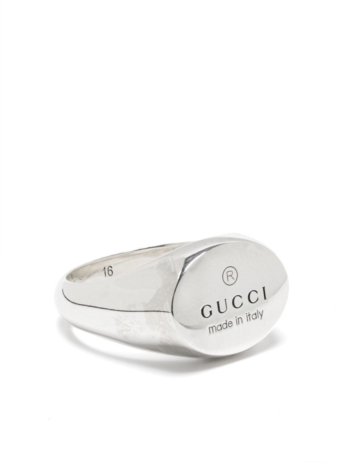 

Кольцо торговой марки Gucci, серебряный
