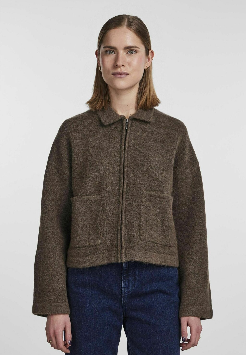 

Кардиган Pieces PCSABELLA, цвет morel