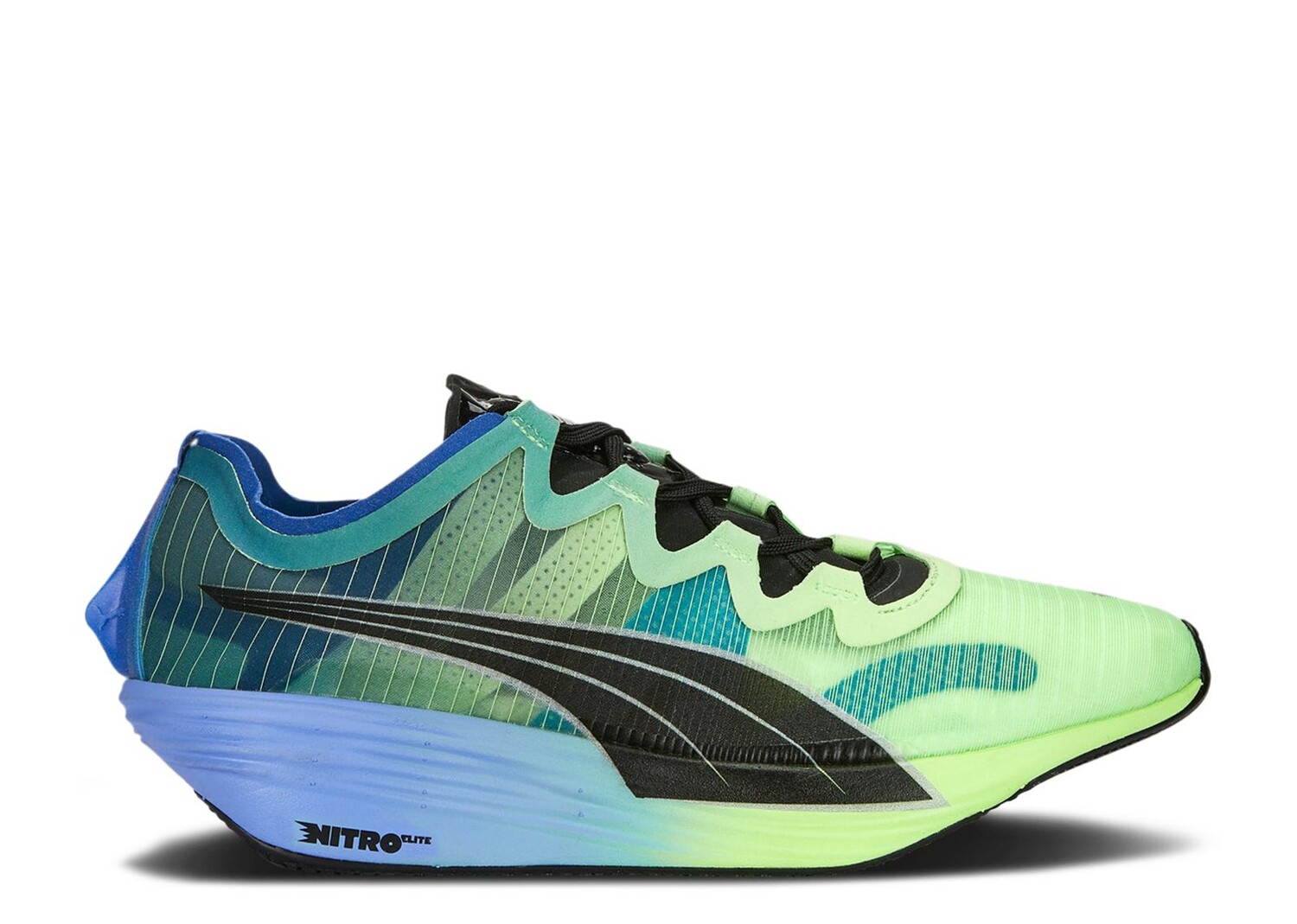 

Кроссовки Puma Fast-Fwd Nitro Elite 'Green Royal Sapphire', зеленый