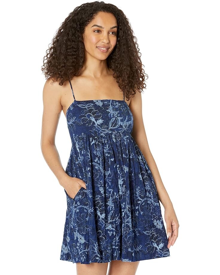 

Платье Lucky Brand Printed Mini Prep, цвет Indigo Multi