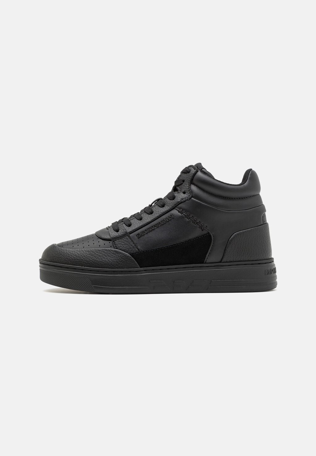 

Высокие кеды Shoes Emporio Armani, черный