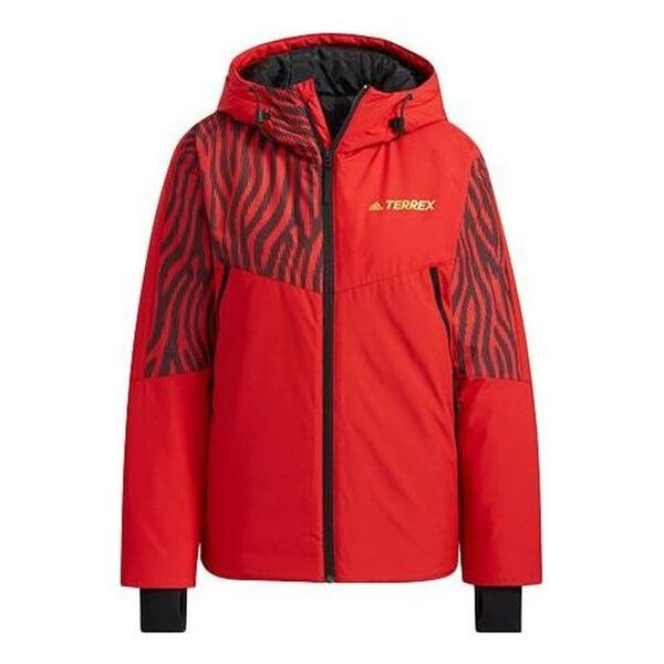 

Куртка terrex куртка с капюшоном Adidas, красный